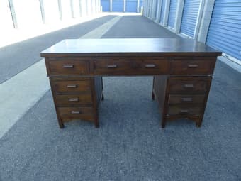 Vintage Wooden Desk 2