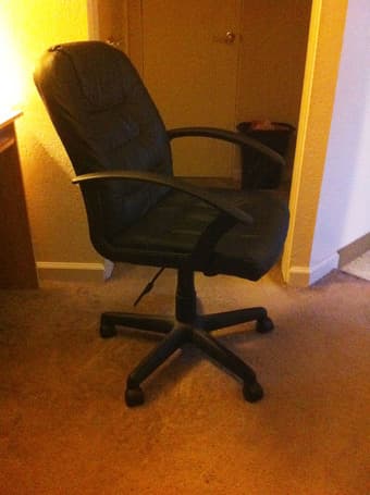 Computer Table, Office chair, Black & Decker auto Vac... Great deal! 1