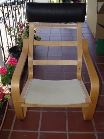 IKEA POANG chair for $35 and designer sofa for $120, mint condition! 1