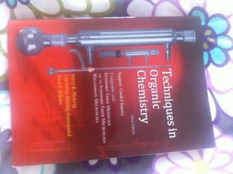 CHEM 36 textbook--Techniques in Organic Chemistry 1