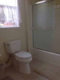 Your own bathroom, bike to google  Aug 1-10 2