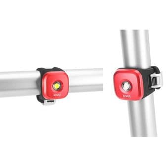 New USB rechargeable front+rear bike lights, $35 (norm $55), on campus 1