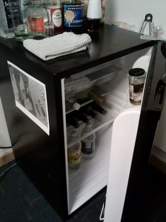 kenmore minifridge: $80 obo 1
