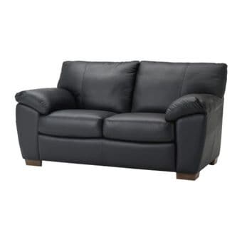 Dark Brown Leather IKEA Couch For Sale: $299 1