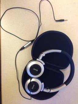 AKG K452 (Black) Over-ear Headphones (Like New) 1