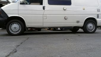 Factory 16" Wheels with Tires from a Eurovan - $450 1
