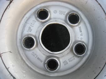 Factory 16" Wheels with Tires from a Eurovan - $450 3