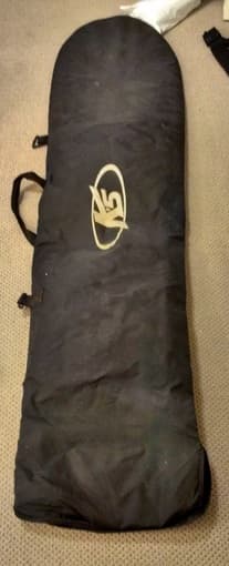 Complete snowboard set - boots, bindings, bag - $100 3
