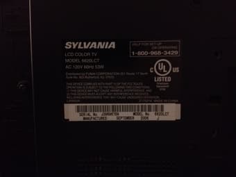 $15 - 20-inch Sylvania LCD TV for sale 3