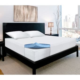 Novaform® 3" Gel Memory Foam Mattress Topper (Queen Size) 1