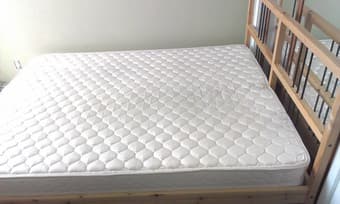 Ikea Queensized bed with mattress $150 2