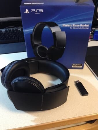 Like New PS3 Wireless Stereo Headset 1