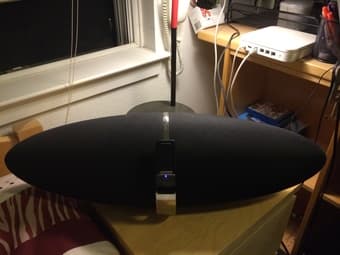 B&W Zepplin Air Speaker (iphone 4s dock), $280 2