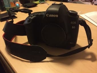 Canon 5D Mark II (Body only) for $1100. 2