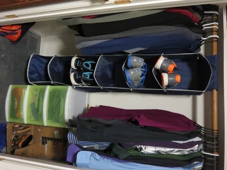 Shoe hanger for closet - $5 1