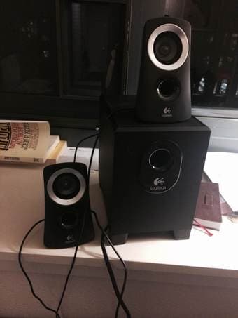 Like new Logitech Speakers + Bass $30 OBO 1