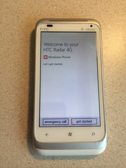 HTC Radar with Windows 7.5 for $70 1