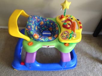 New car seat, stroller, walker,electronic breast pump all in $75 1