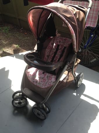 New car seat, stroller, walker,electronic breast pump all in $75 2