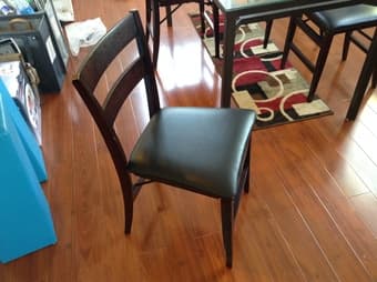 Dining table with 4 chairs 2