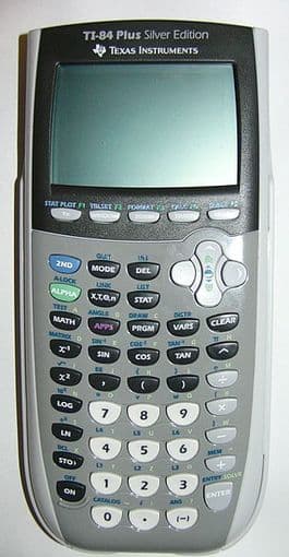 TI 84+ silver edition calc 1