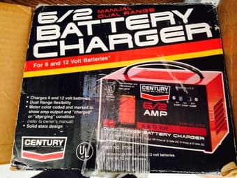 Century dual voltage car battery charger $20 OBO 2