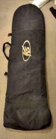 Complete snowboard set - boots, bindings, bag - $100 1