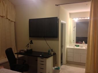 Master Bedroom,1 bathroom, Mountain View, June 17-Aug 1st, Female Only 1