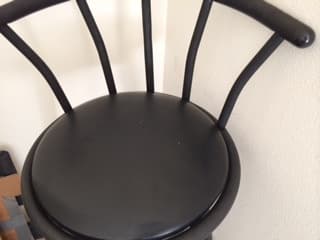 Leather hi end rotary bar stool $12 1
