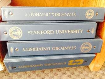Stanford binders - $1 each 1