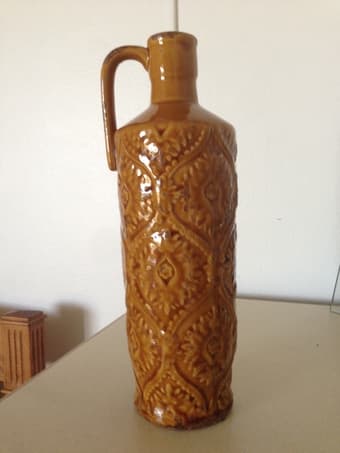 Orange/Brown Vase $5 1