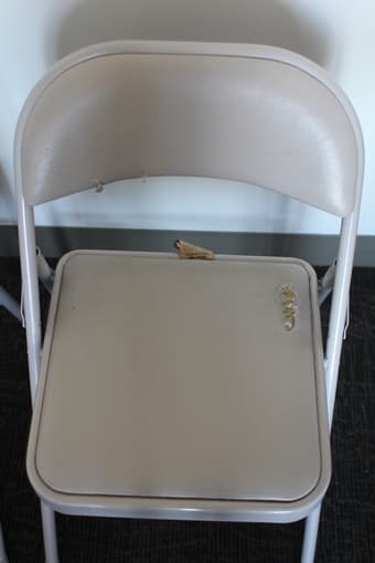 2 foldable Chairs for $10 2