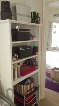 WHITE COLOR BOOKSHELF 1