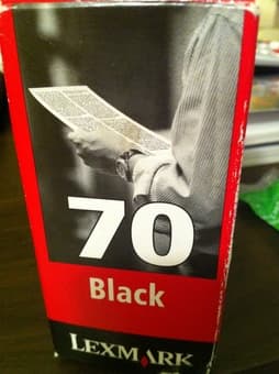 Lexmark 70/20 Black and Color Ink Cartridges $55 2