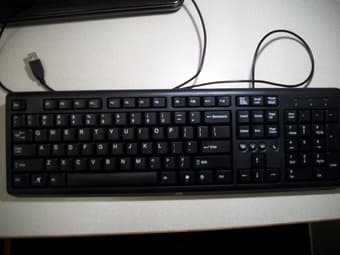 HP monitor + keyboard for $60 2