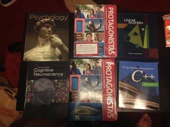 TextBooks: cs106b, psych1, psych50, spanish1,2,3, math51, comm1b, sts1 1