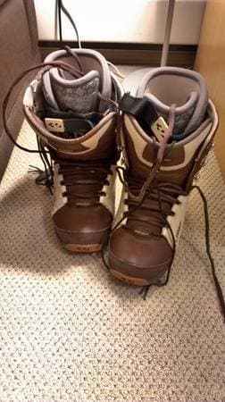 Complete snowboard set - boots, bindings, bag - $80 3