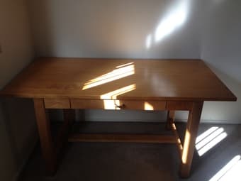 Solid Wood Desk $200 OBO 1