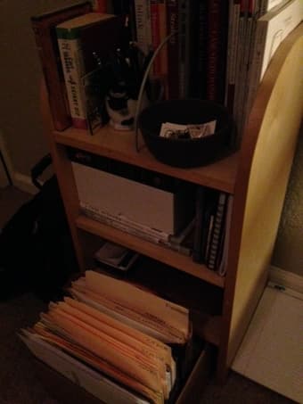 Small bookshelf, $15, great condition 1