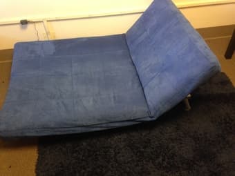 Selling futon from Walmart $85 OBO. Less than a year old! 3