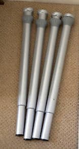 4x Ikea Adjustable Table Legs $30 1