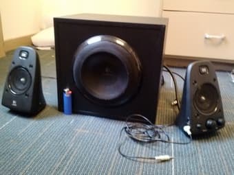 Logitech 2.1 Speakers Z623 $80 2