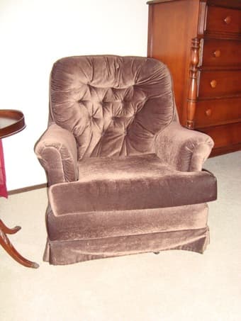 Comfortable easy chairs ($25 each) 1