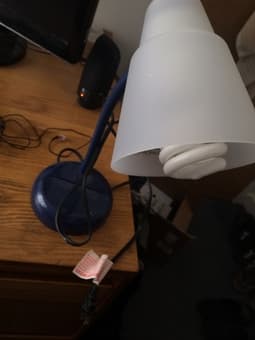 Electric Kettle $25 (orig. $65) and table lamp ($5) 3