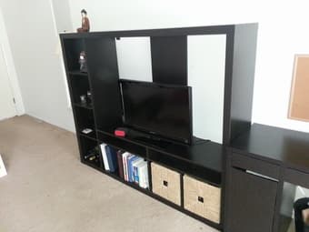 Shelves and TV unit - $75 1