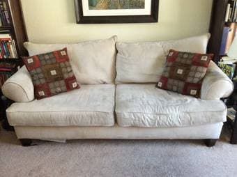 Two Microfiber Couches ($120 for the set or best offer) 1
