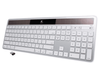 Logitech Wireless Solar Keyboard for Mac - Silver 1
