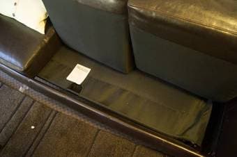 Black Leather Jennifer Convertible Couch 2