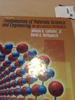 Fundamentals of Materials Science and Engineering  - make offer today! 1
