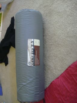 camping self inflated mattress - $15 1